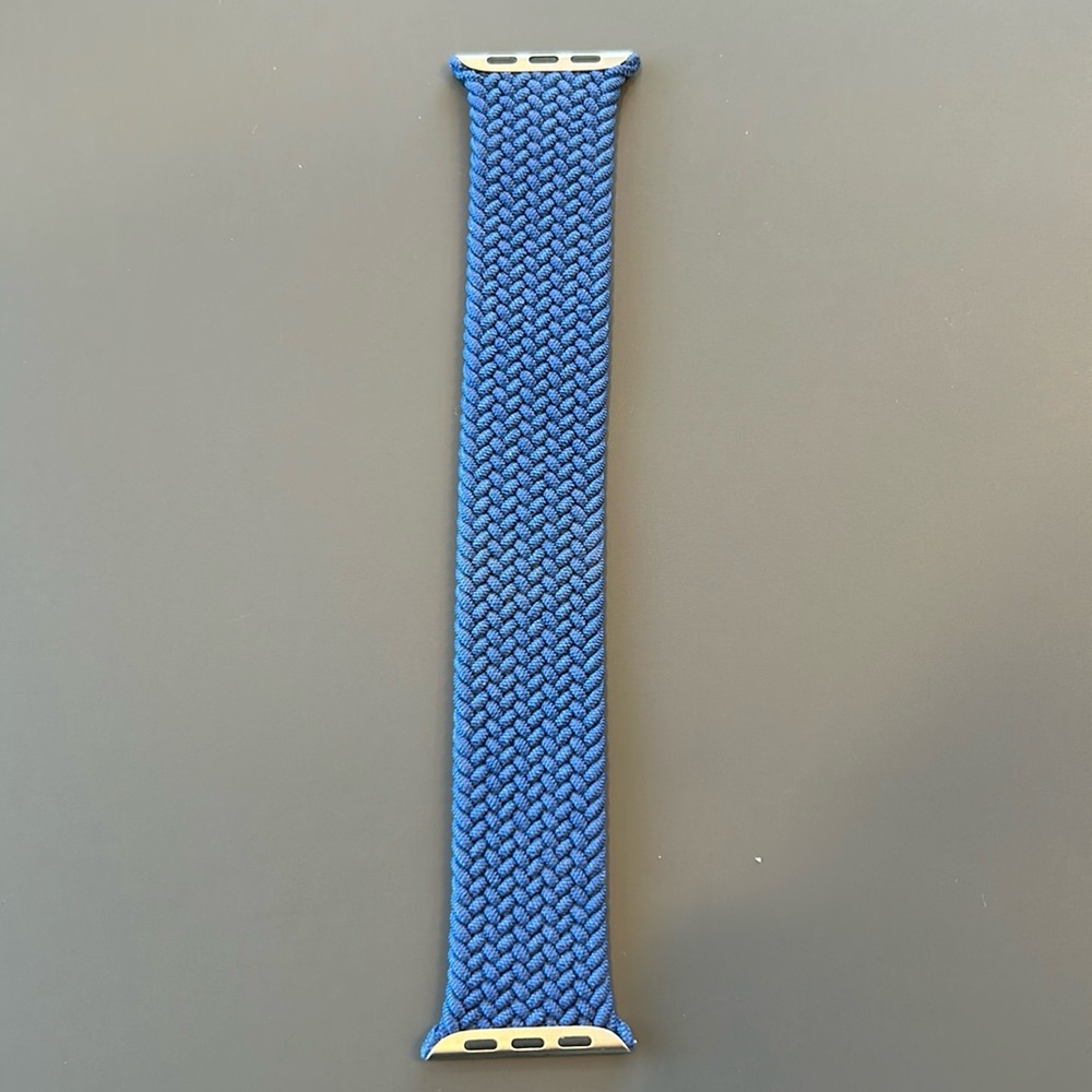 Authentic Apple Watch braided solo loop band for 44 MM Apple Watch